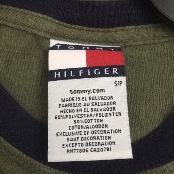 Tommy Hilfiger green shirt - Picture 6 of 6